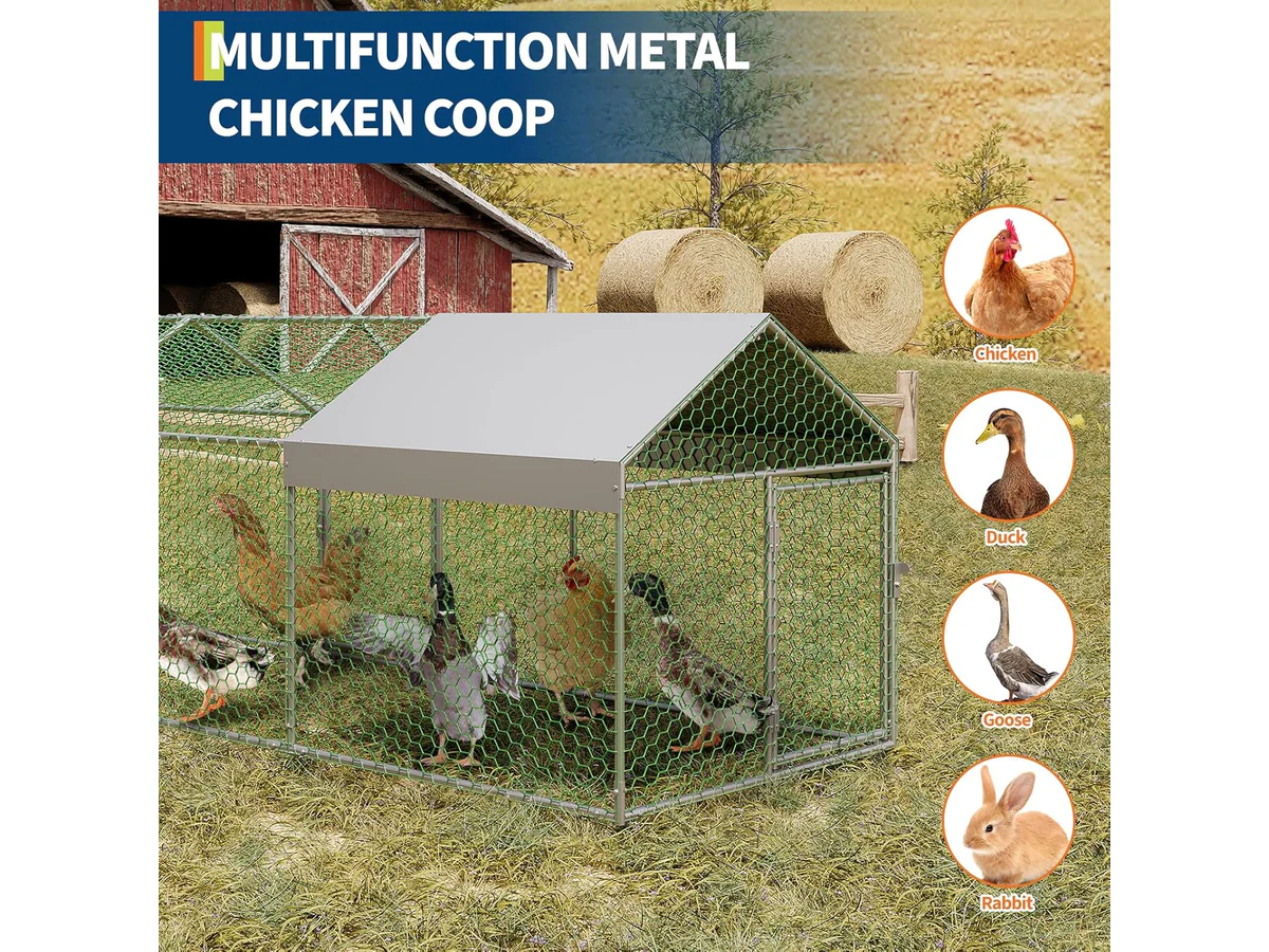 Outdoor Chicken Coop Run - Image 3