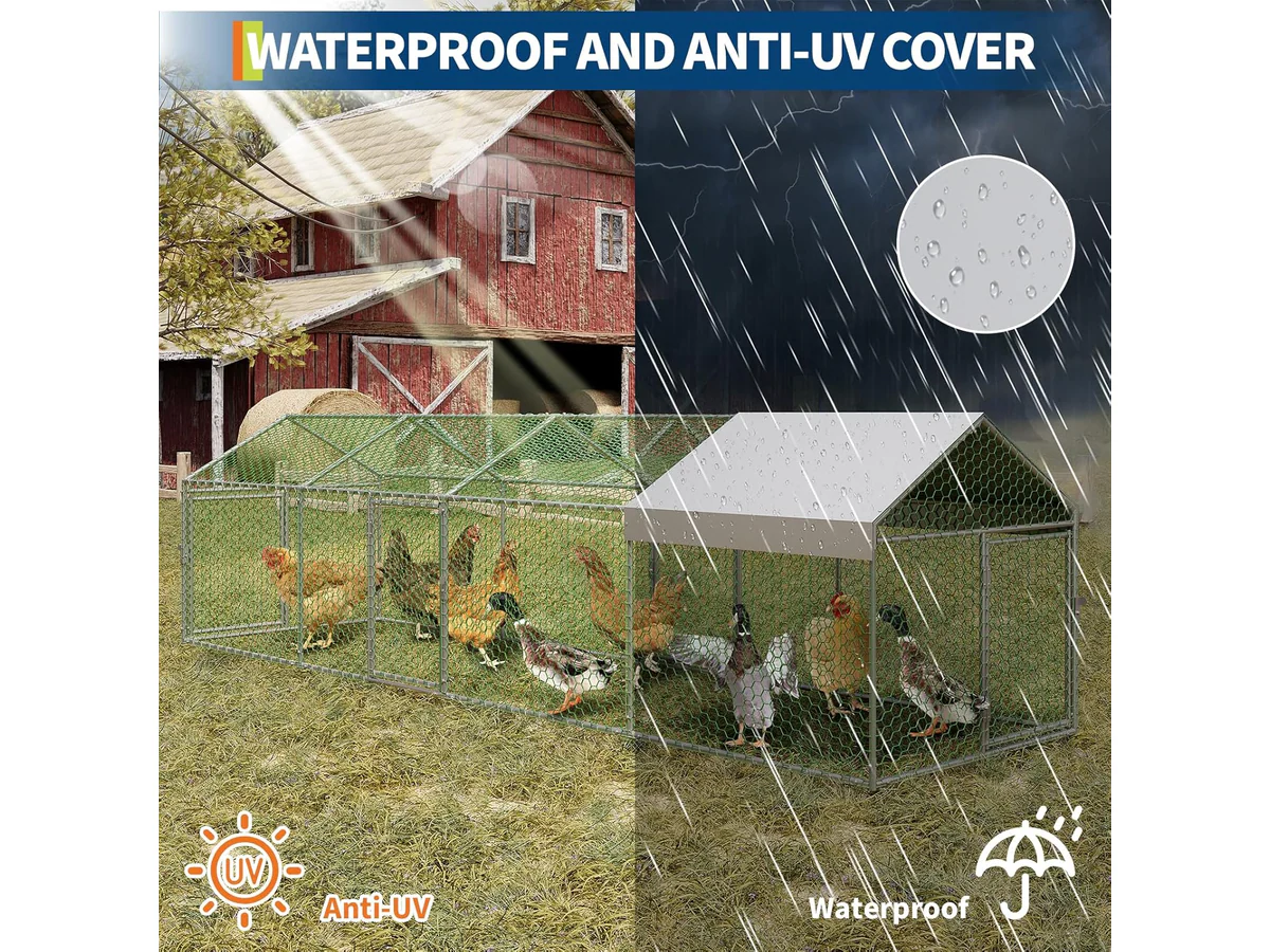 Outdoor Chicken Coop Run - Image 4