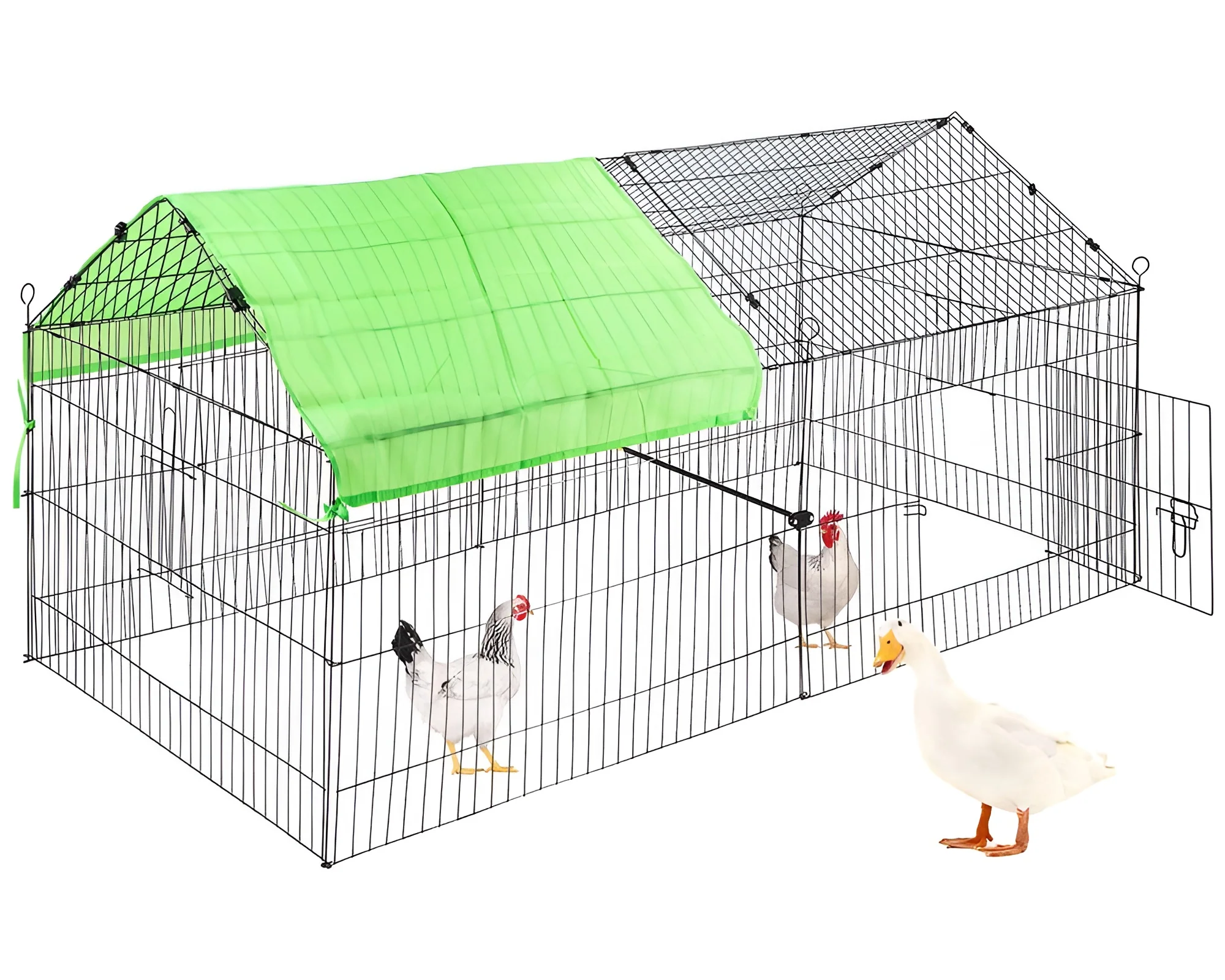 Metal Chicken Coop Run - Image 2