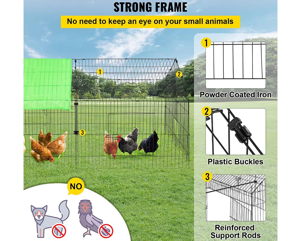 Metal Chicken Coop Run - Image 7