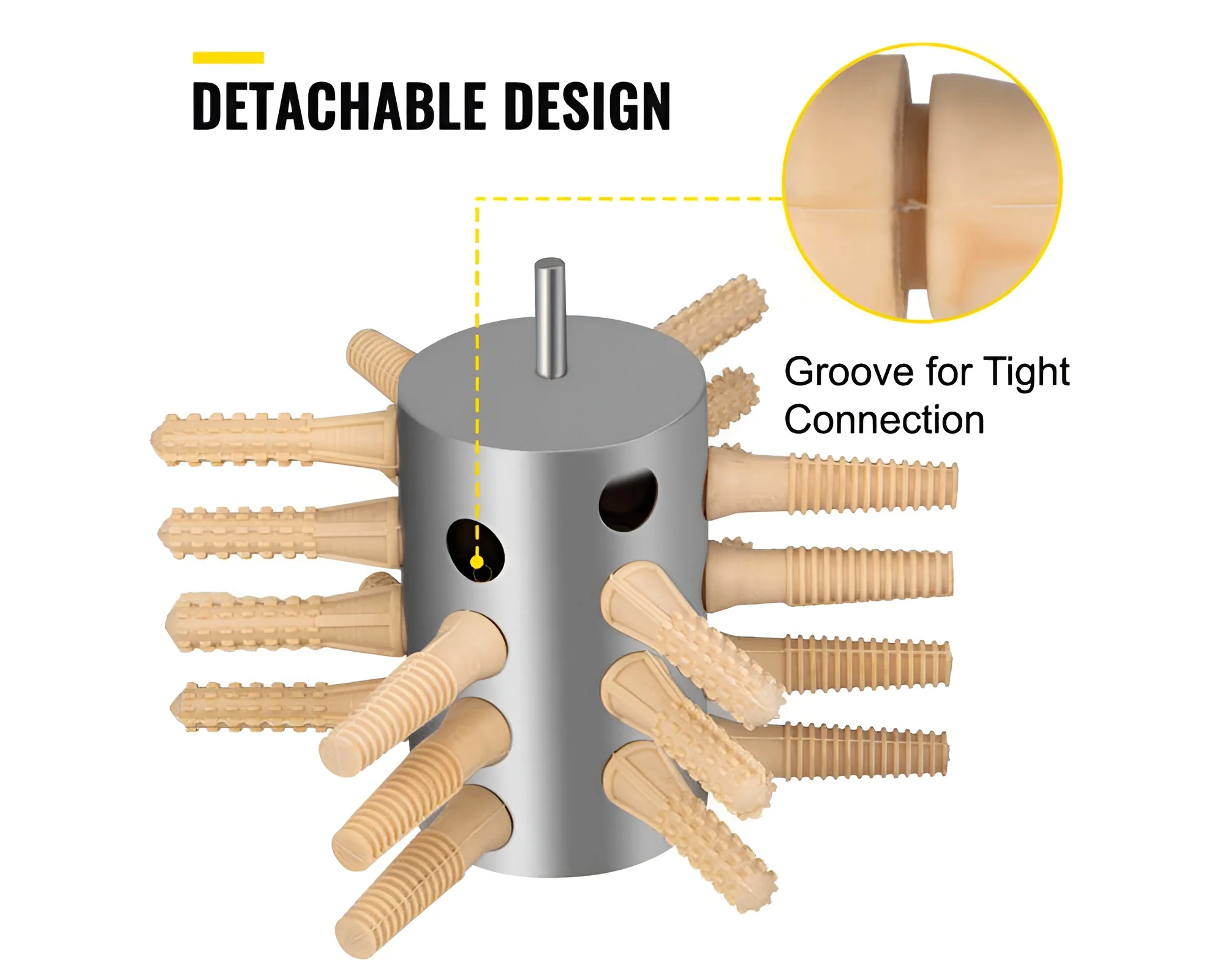 Chicken Plucker Drill Attachment Stainless Steel Chicken Feather - Image 4