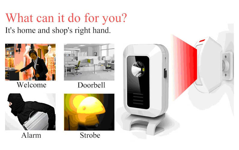 Chime Door Bell IR motion sensor - Image 4