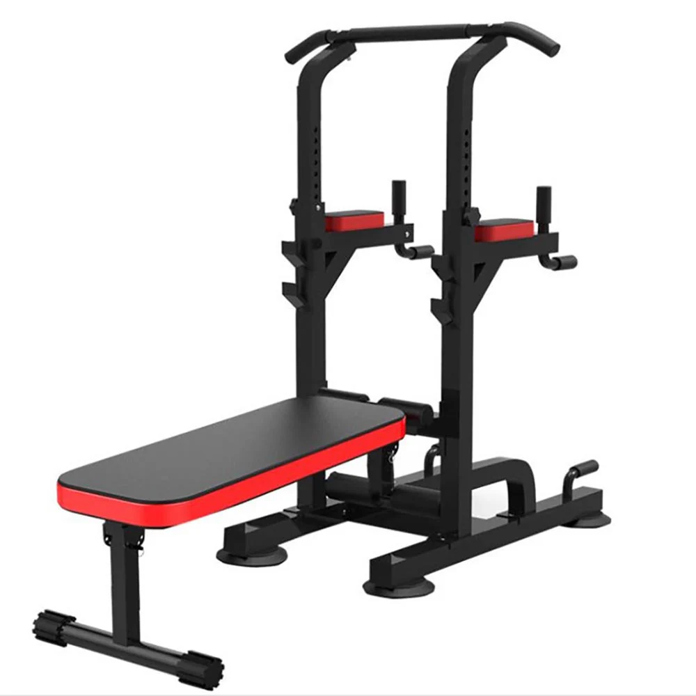 Weight Bench Chin Up Pull Up Station Power Tower - Image 7