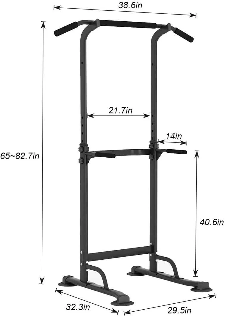 Adjustable Chin Up Pull Up Chin Up Station Workout - Image 6