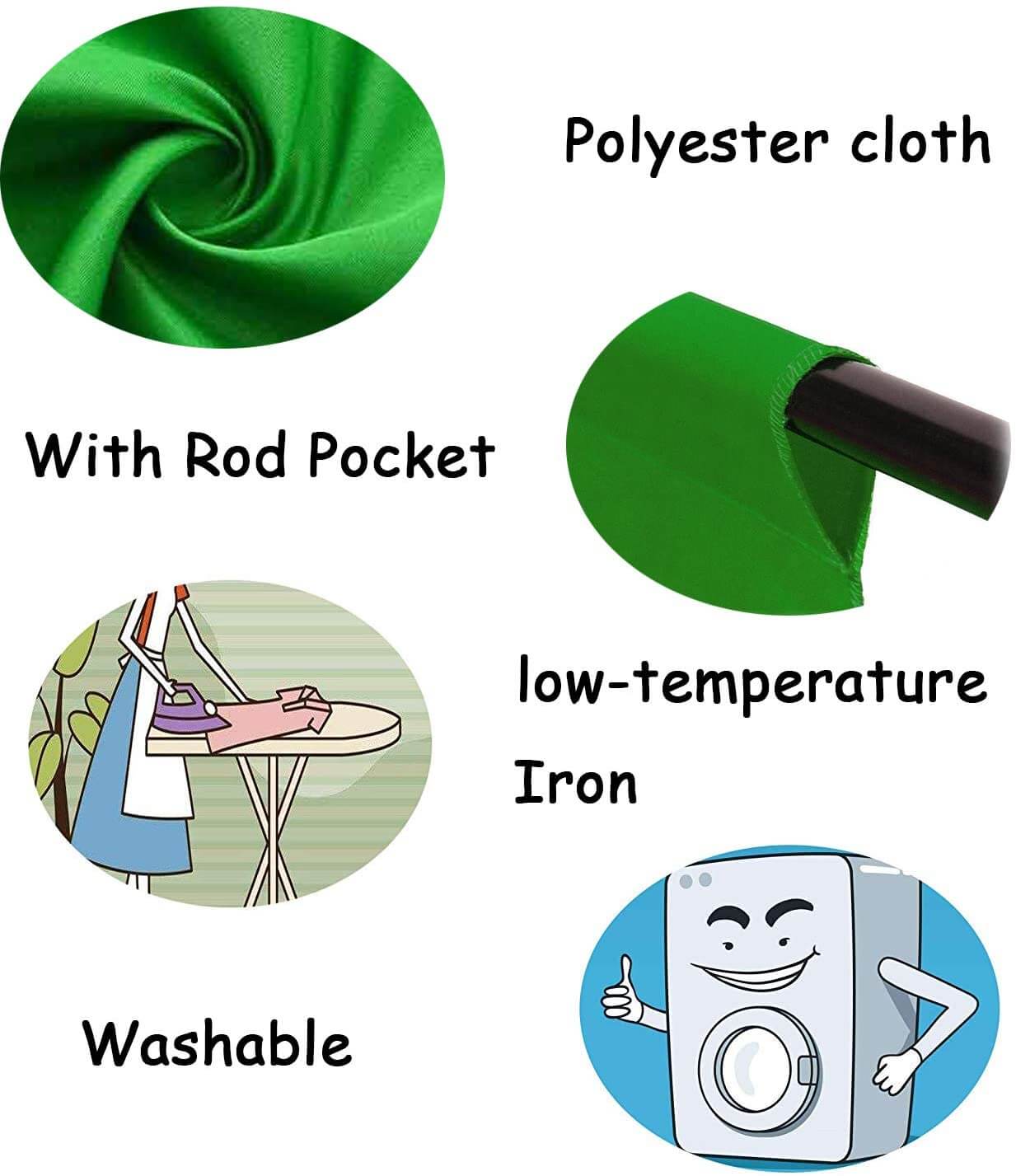 Chromakey Green Screen Backdrop 3M X 2M - Image 2