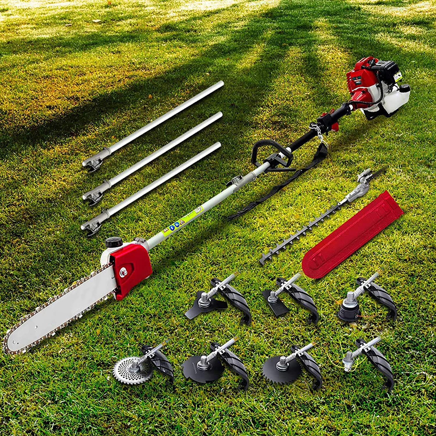 High-Powered Brush Weed Cutter Saw Hedge Trimmer 10 In 1 - Image 11