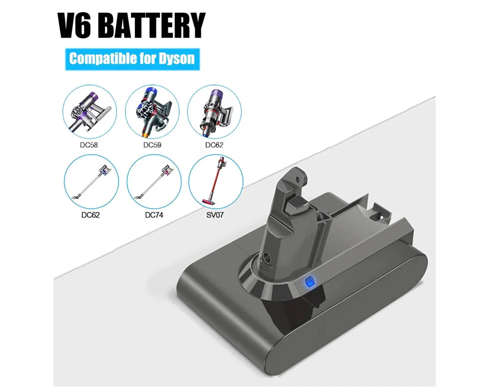 Replacement Dyson V6 Battery 2500mAh - Image 9
