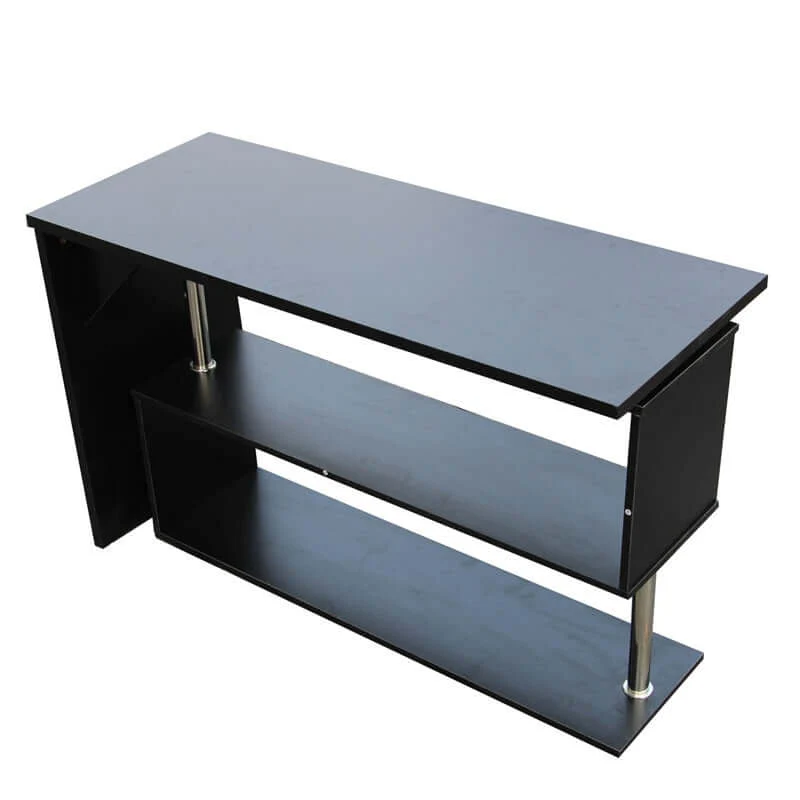 Computer desk with bookshelf - Image 7