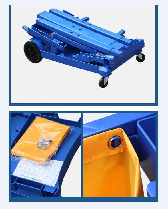 Cleaning trolley Janitors cart - Image 4