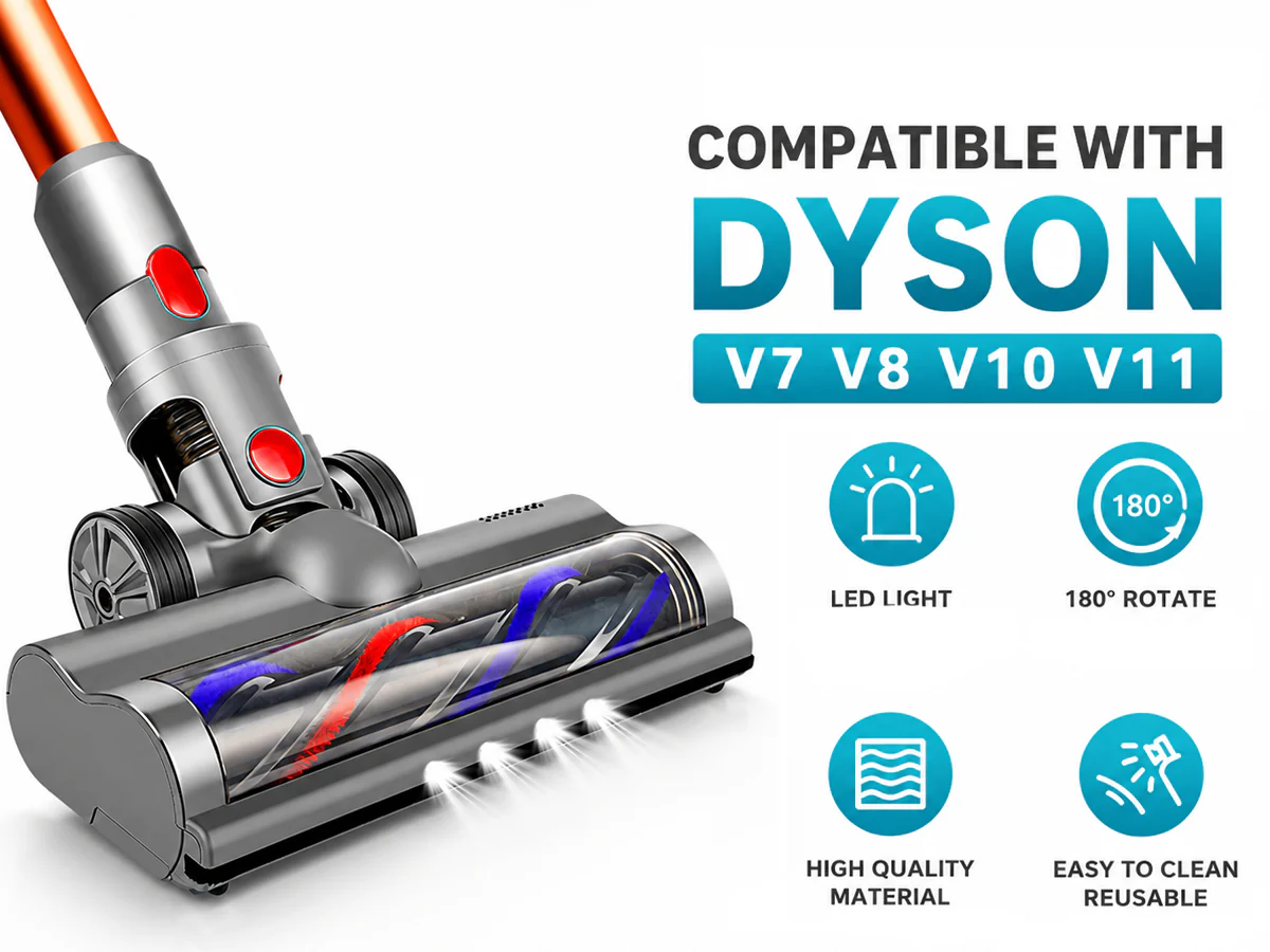 Dysons V7 V8 V10 V11 Vacuum Cleaners Brush Head - Image 2