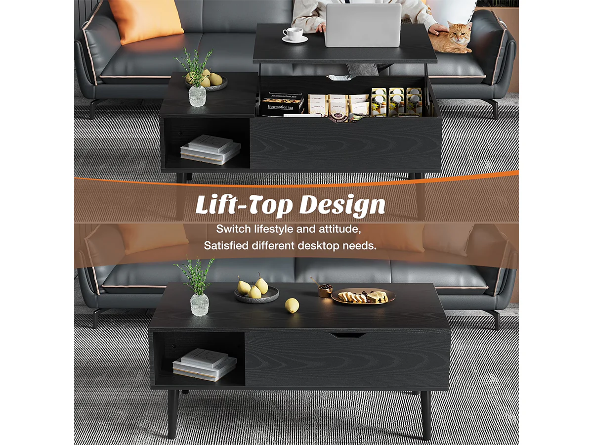 Coffee Table with Lift Top - Image 7