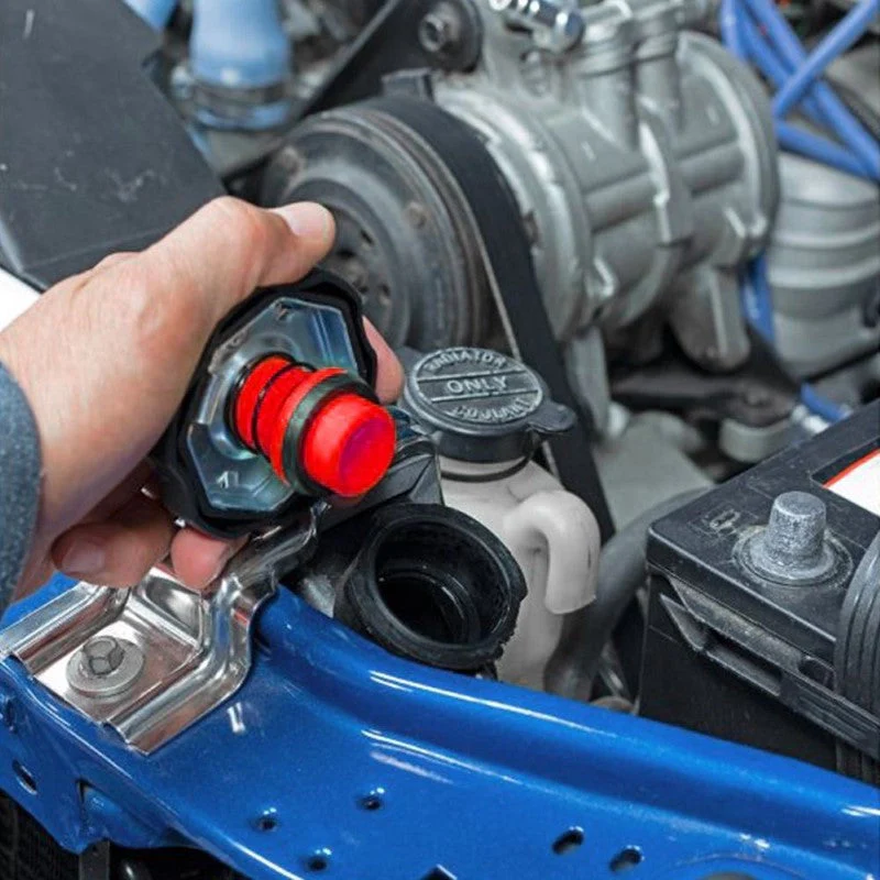 Spill Proof Car Radiator Coolant Filling Funnel Kit - Image 2
