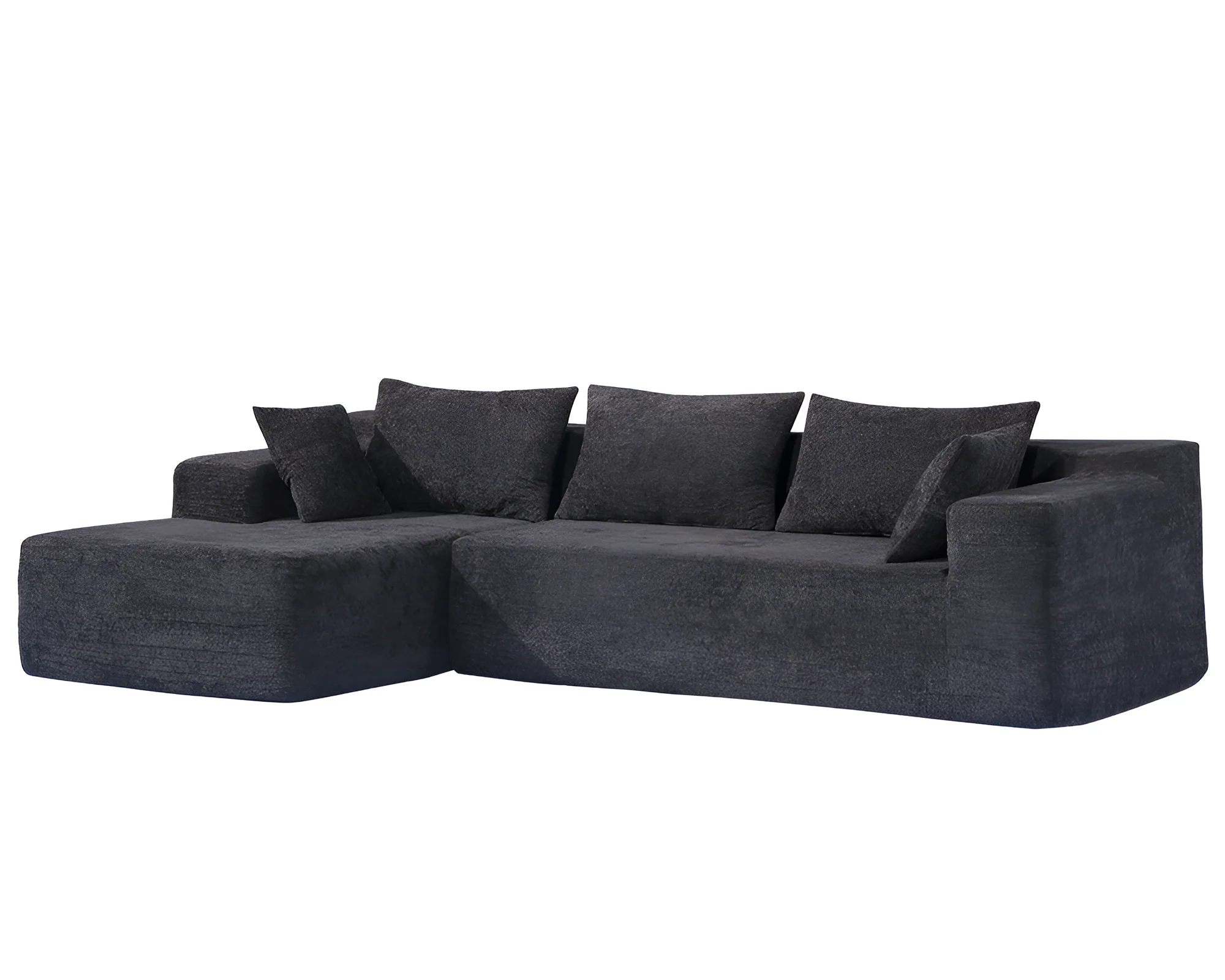 Compressed Sofa L Shape Modular Sofa with Chaise - Image 2