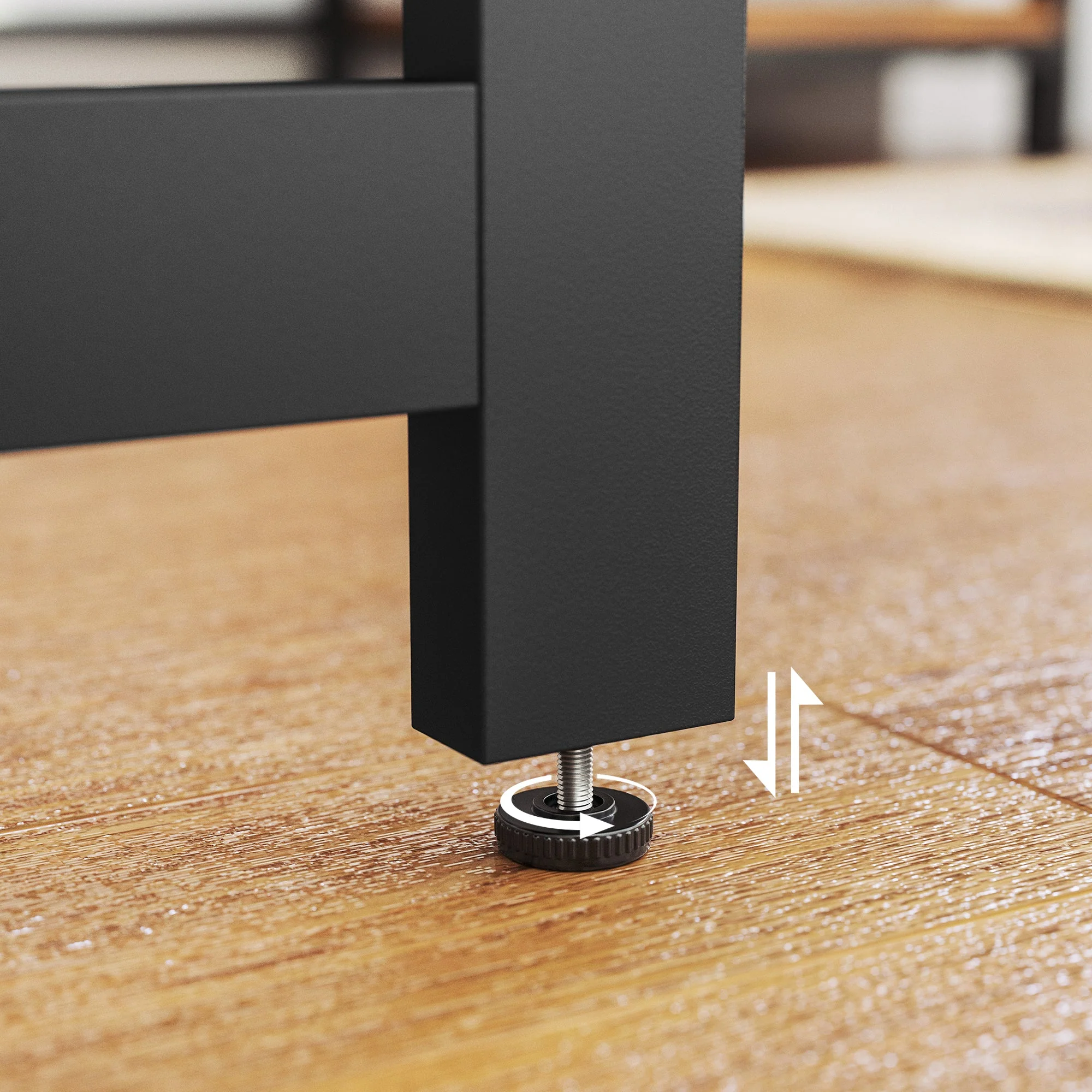 Vasagle L-Shaped Corner Computer Desk - Image 7