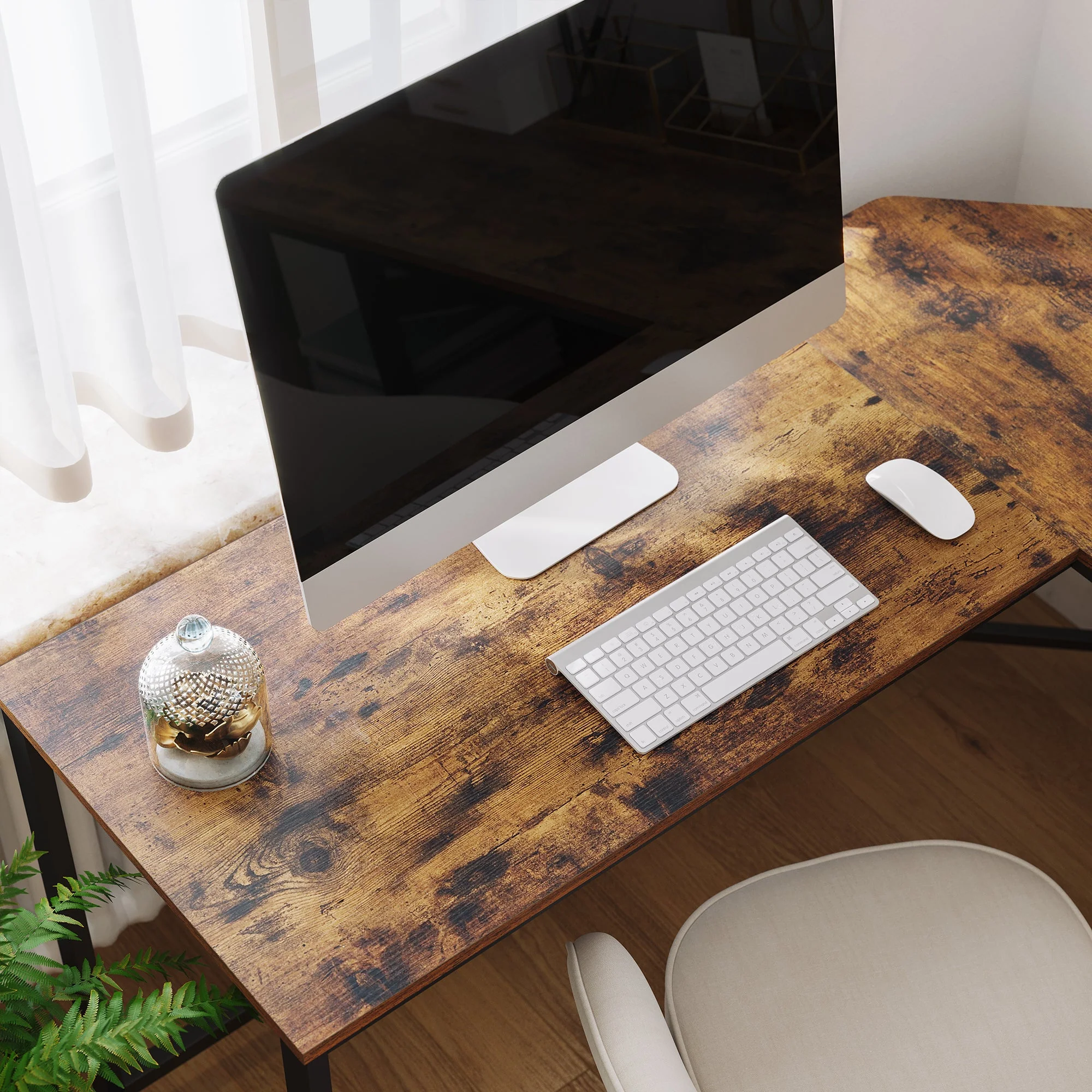 Vasagle L-Shaped Corner Computer Desk - Image 8