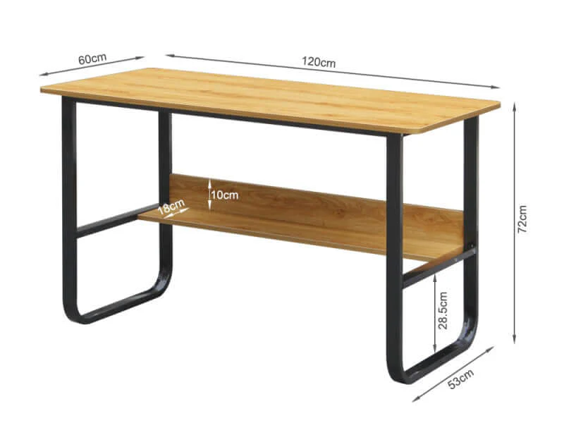 Computer Desk Table Home Office Desk 120Cm - Image 3