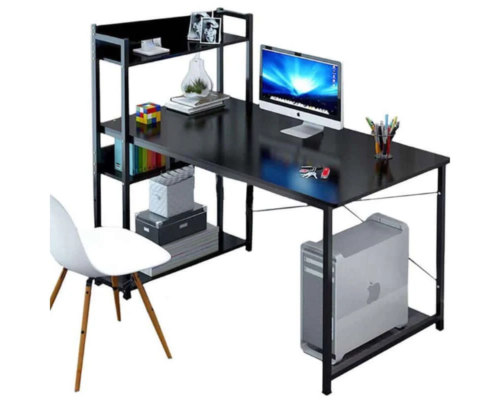 Computer Desk with Shelf - Image 8