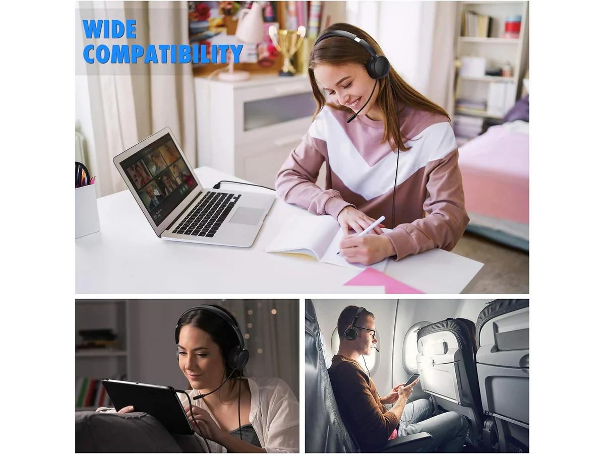 Computer Headset with Microphone - Image 5