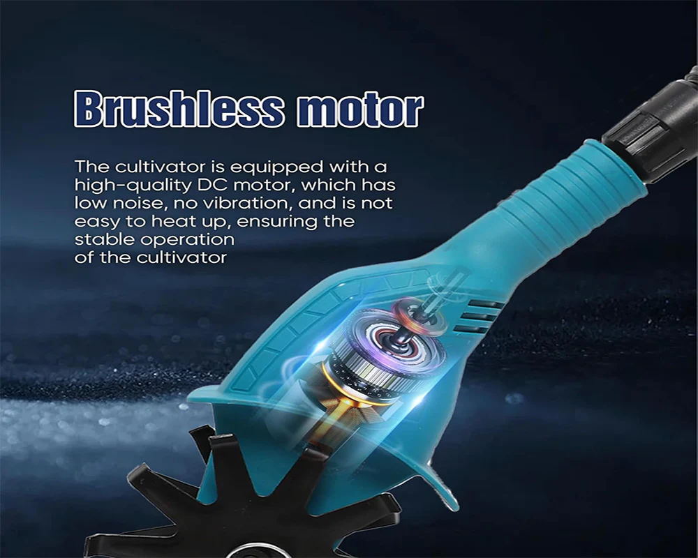 Cordless Cultivator Electric Tiller - Image 8