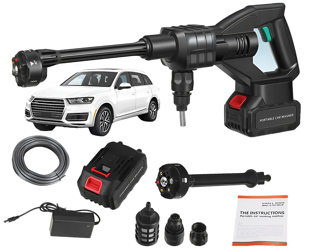 6in1 Cordless Electric High Pressure Washer 21V - Image 11