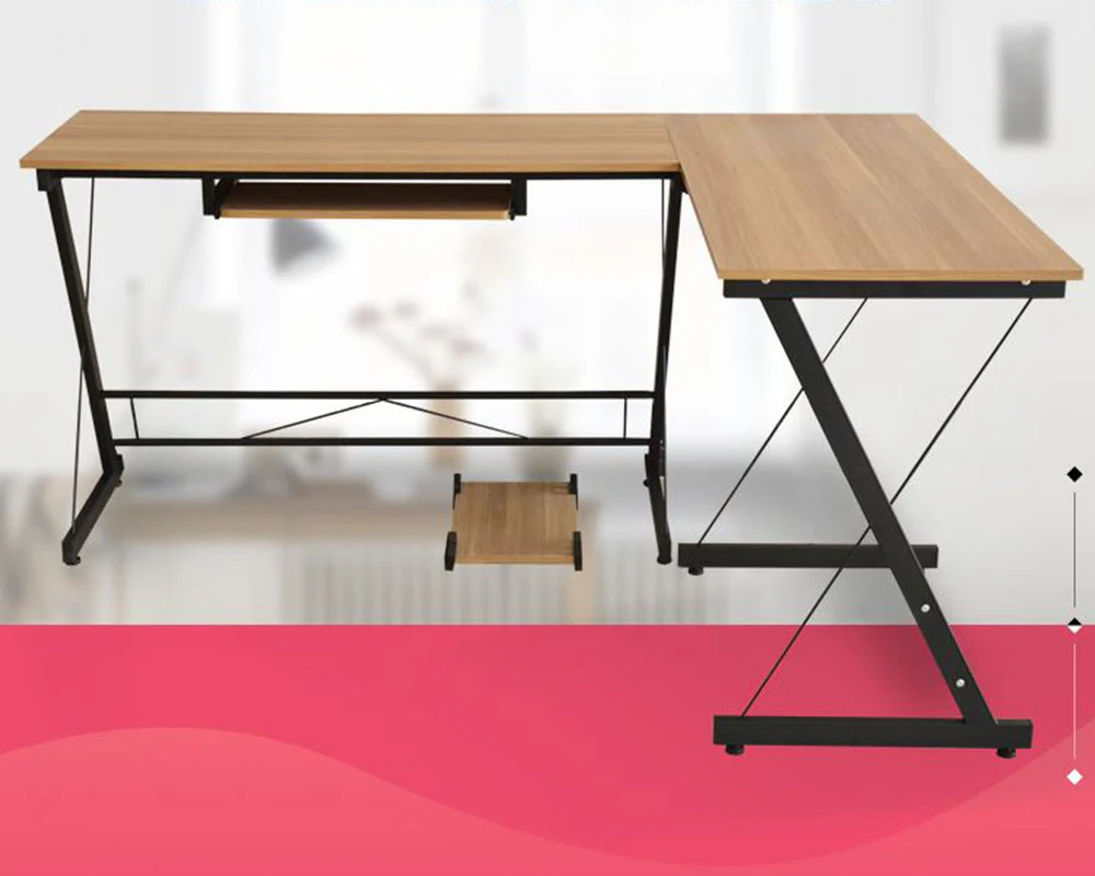 Gaming Computer Desk with Keyboard Tray - Image 15