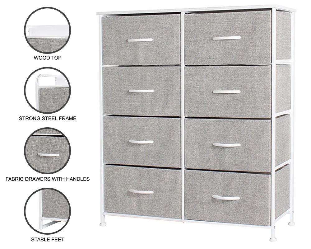 Chest of Drawers Tall boy with Drawers Tallboy - Image 5
