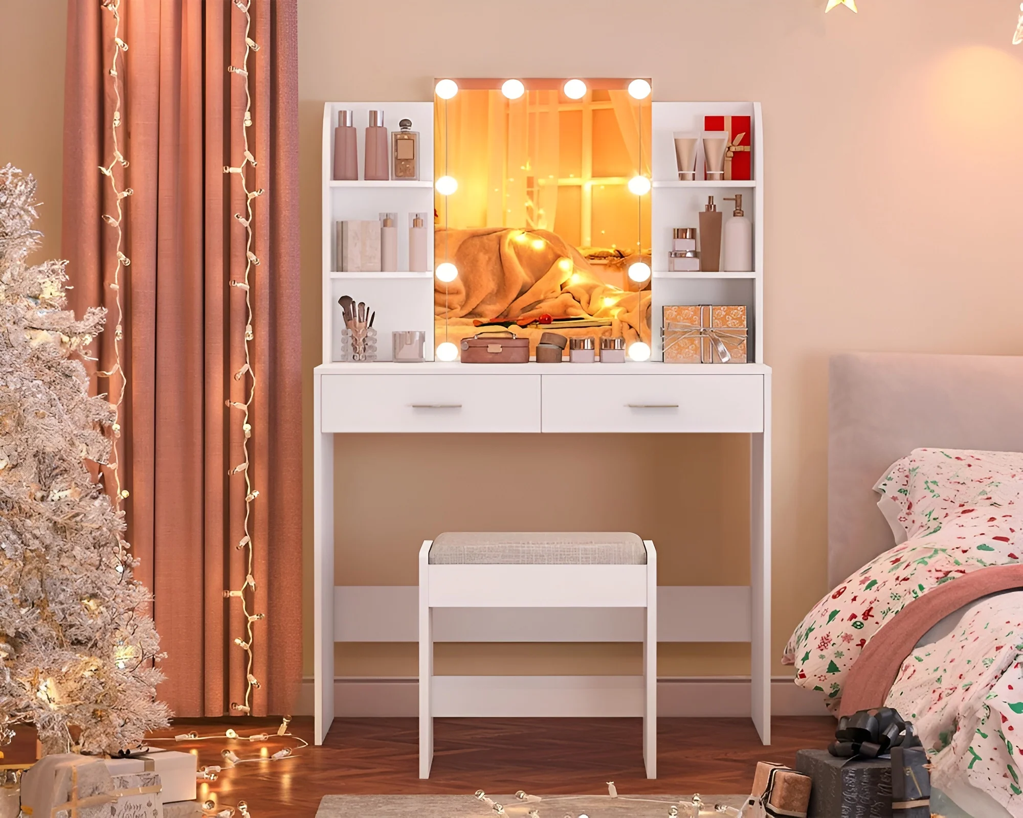 Dressing Table With Mirror - Image 2