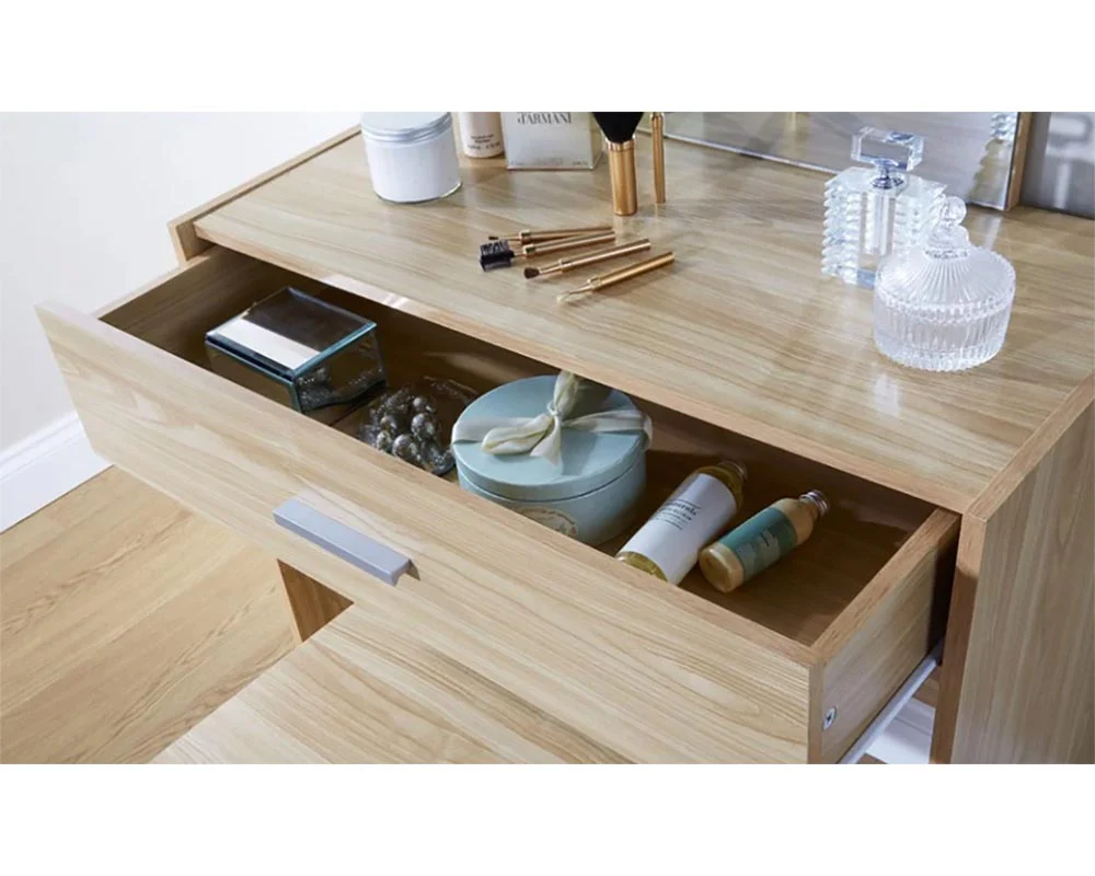 CURA Dressing Table Brown - Image 4