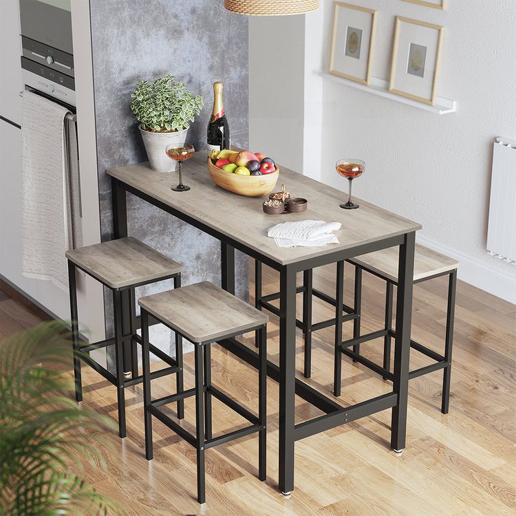 Bar Table and Stool Set - Image 4
