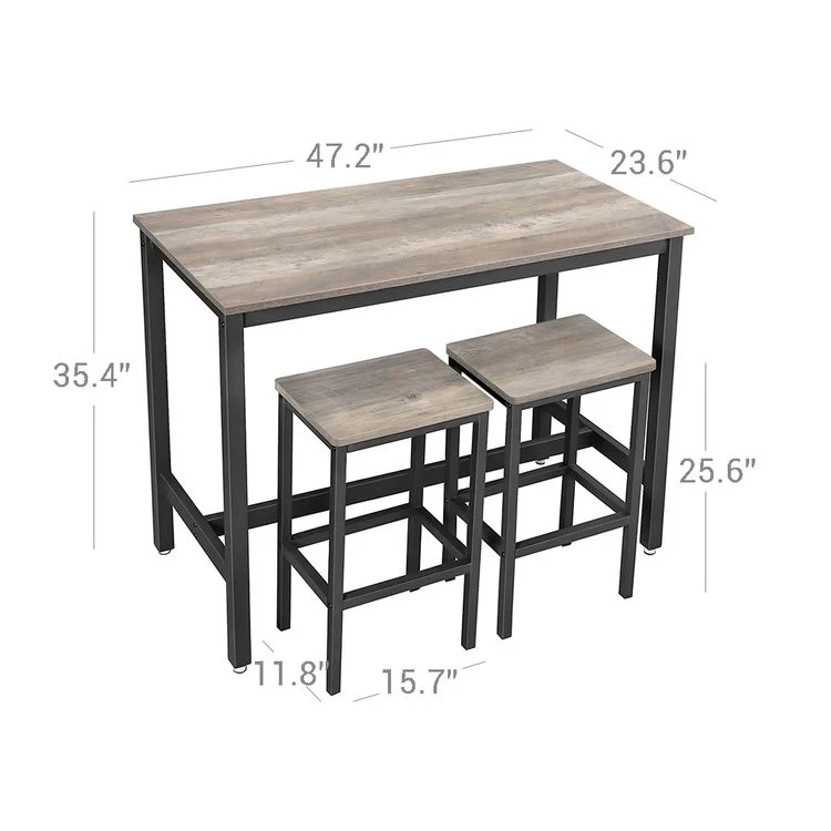 Bar Table and Stool Set - Image 6