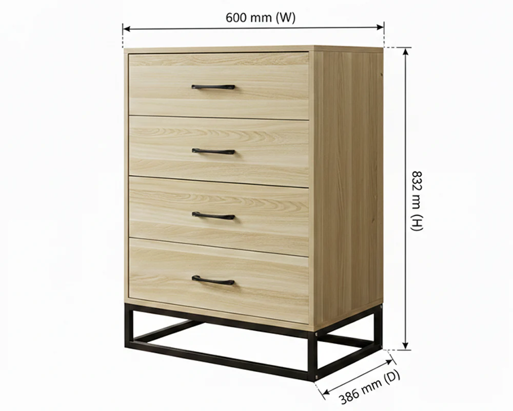 Tallboy with Drawers Chest of Drawers - Image 3