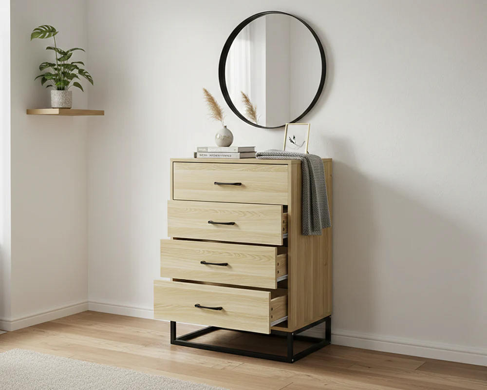 Tallboy with Drawers Chest of Drawers - Image 6
