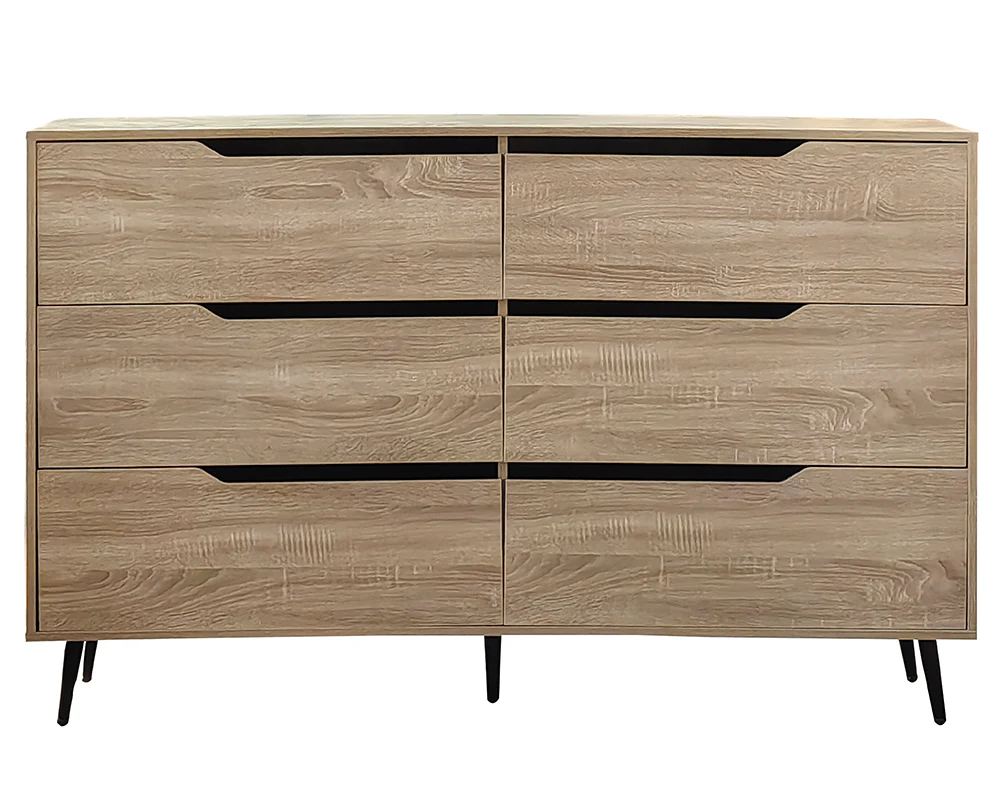 Tallboy Chest 6 Drawer Chest Tallboy - Image 7