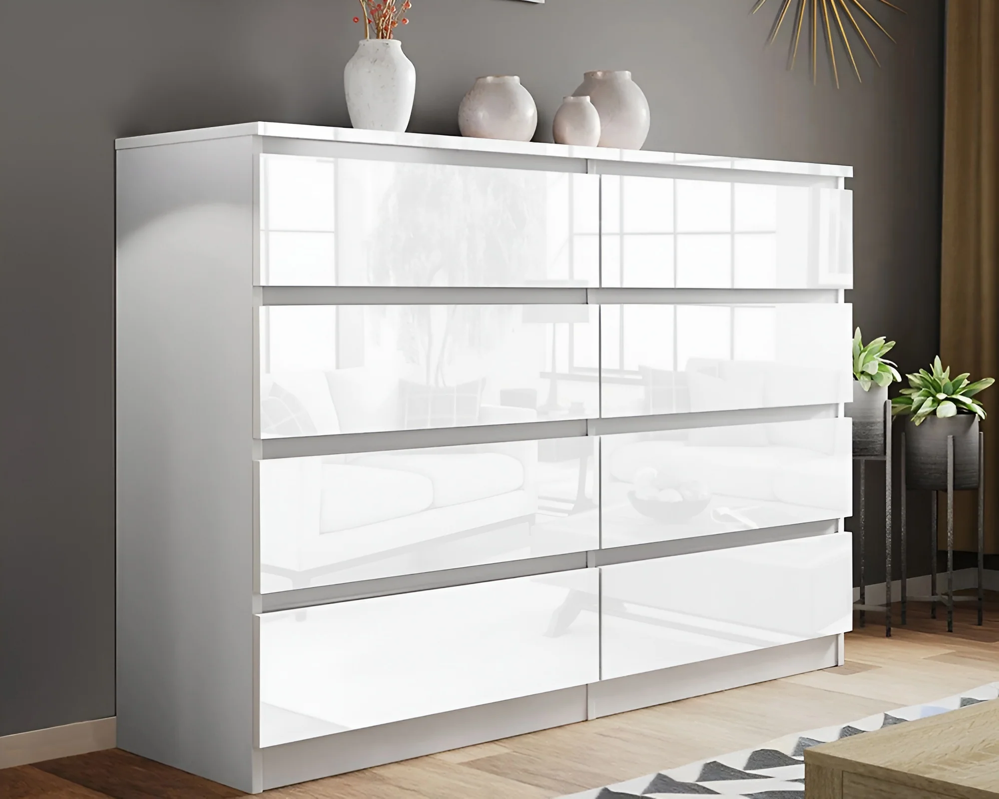 Tallboy with Drawers Chest of Drawers - Image 3