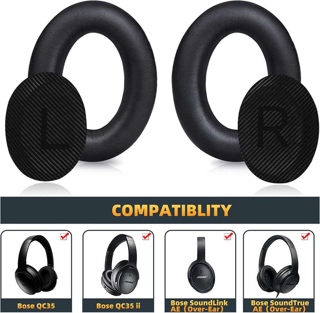 Bose QC35 Headphones Replacement Ear Pads - Image 3