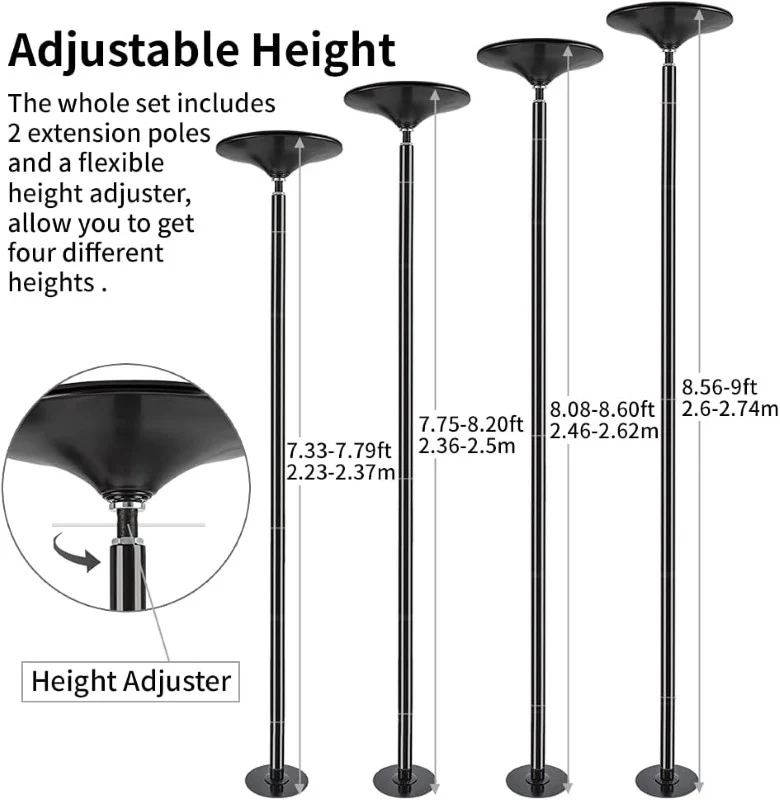 Portable Dancing Pole Stripping Pole - Image 10