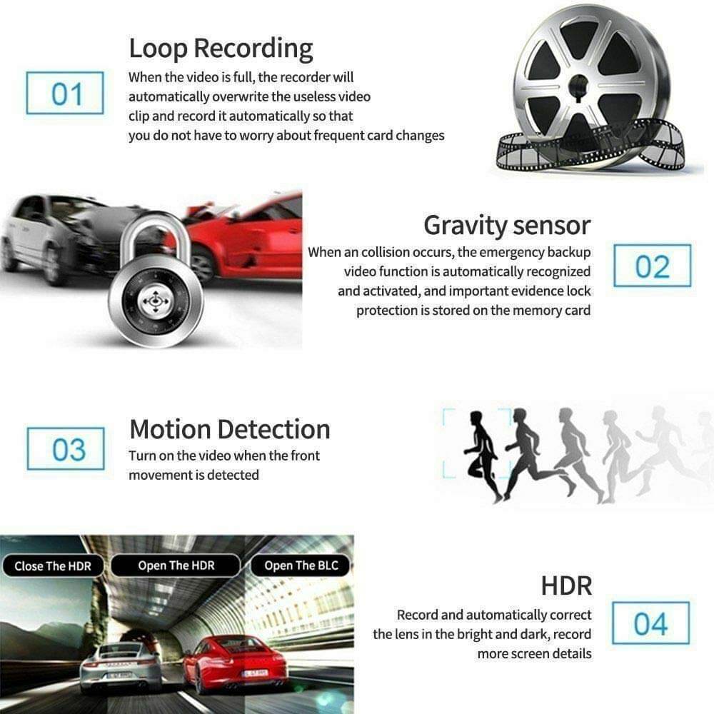 Dash Cam Car Dash Camera 1080P - Image 2