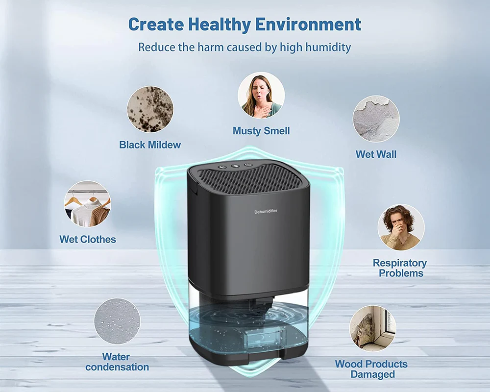 Portable Dehumidifier 1000ml - Image 11