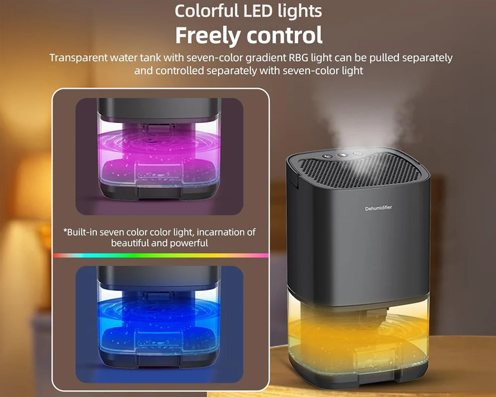 Portable Dehumidifier 1000ml - Image 7