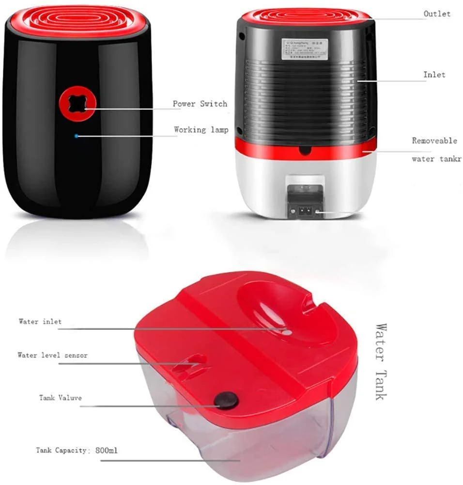 Portable Dehumidifier 800ML - Image 4