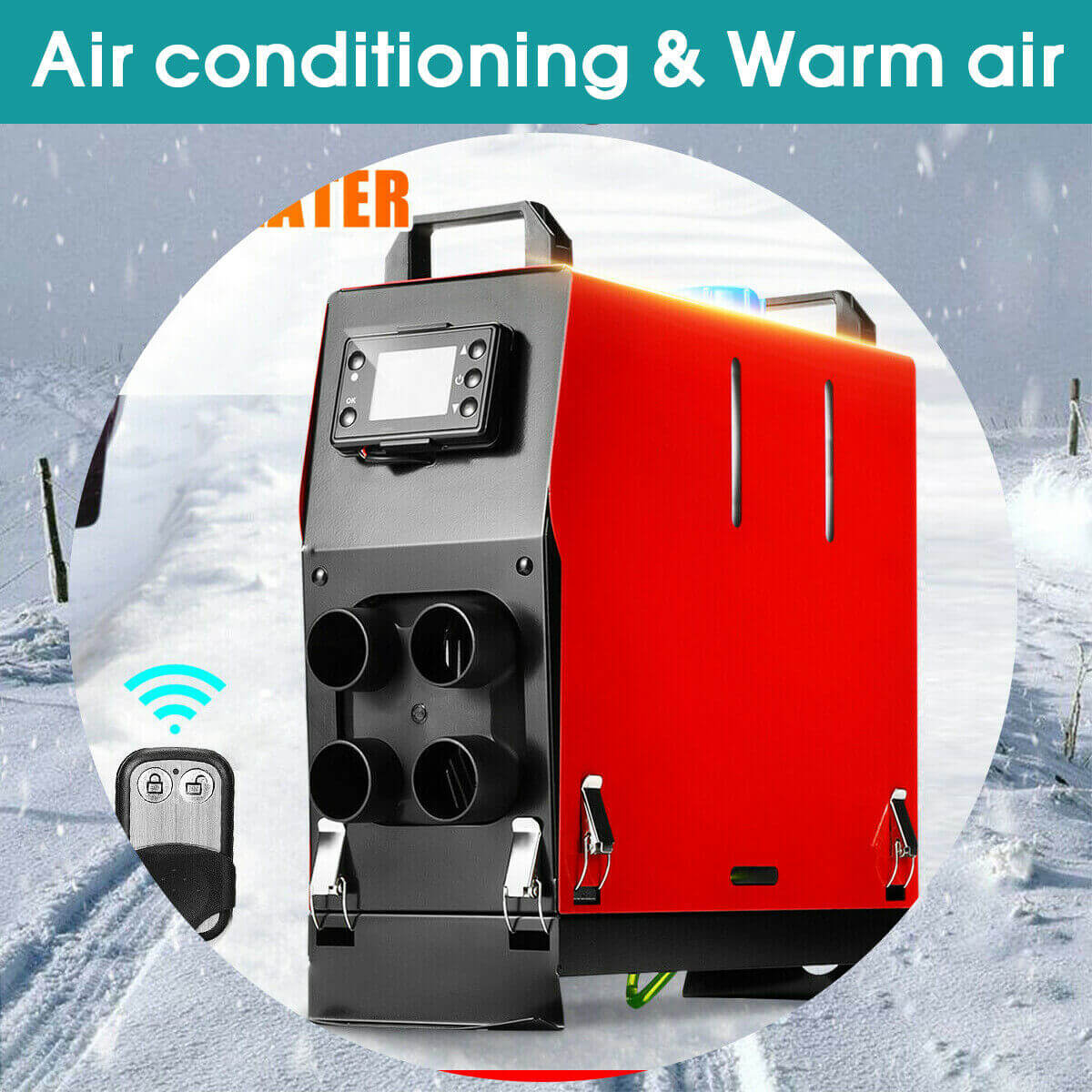 Portable Diesel Air Heater 8KW - Image 6