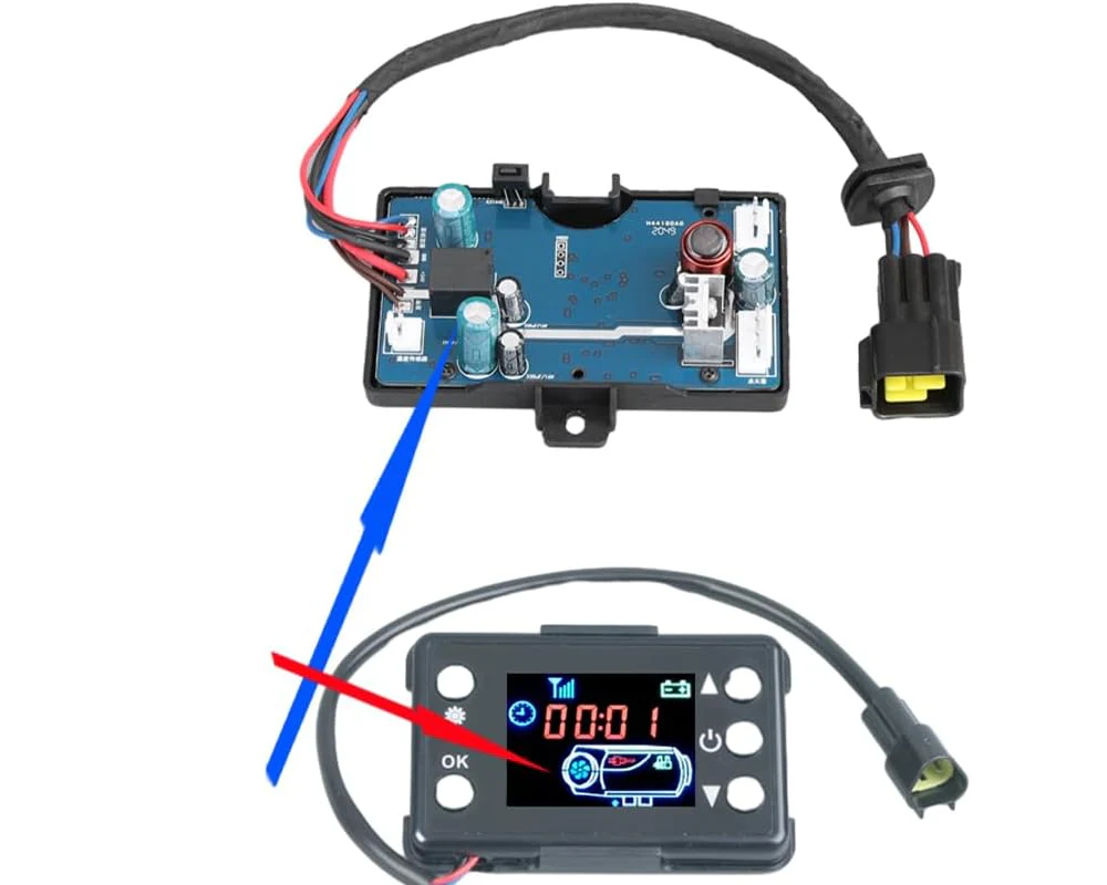 12V Diesel Warmer Control Board – Replacement Motherboard for 8KW - Image 6