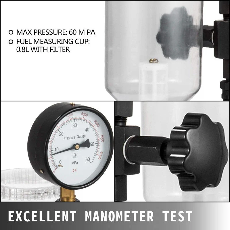 Diesel Injector Nozzle Tester Pop Pressure - Image 6