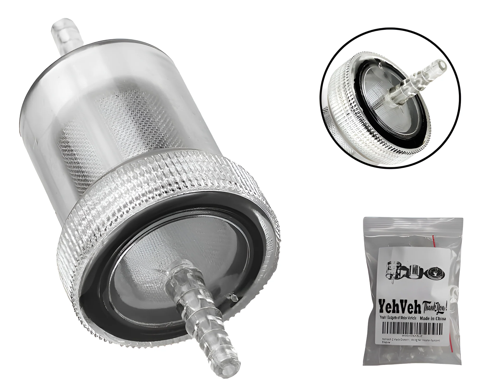 Diesel Fuel Filter Kit In-Line Diesel Fuel Filter Kit for Parking Heater 12V - Image 2