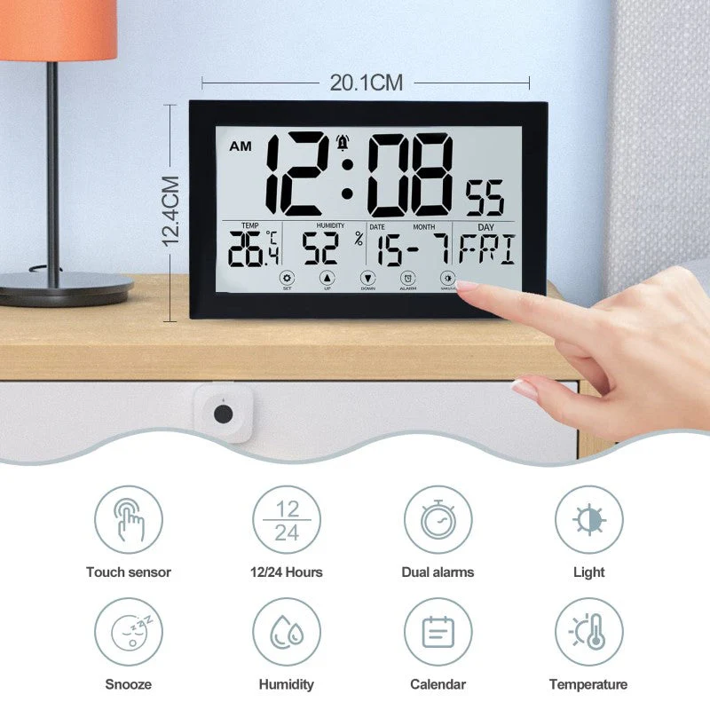 Touchable Digital Wall Clock - Image 3