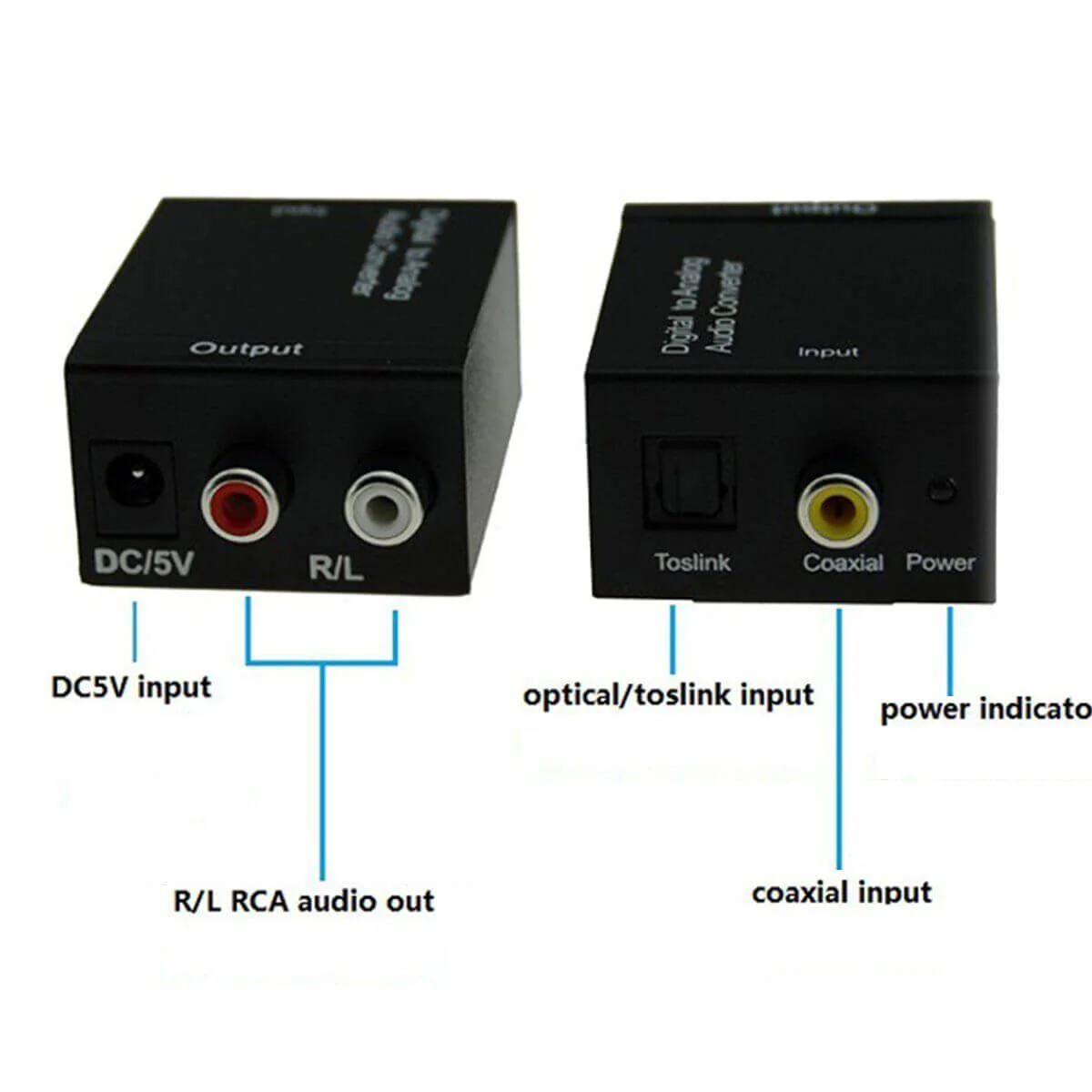 Analog RCA Audio Converter Digital Optical Toslink - Image 8