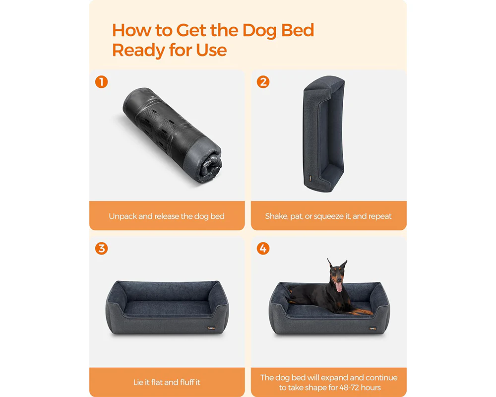 Dog Bed Cushion Dog Bed Removable And Washable - Image 5