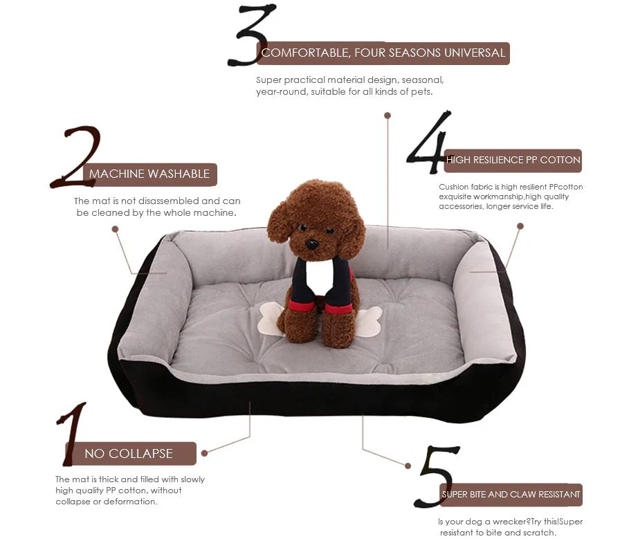 Medium Dog Bed Sofa - Dog Bed - Image 4
