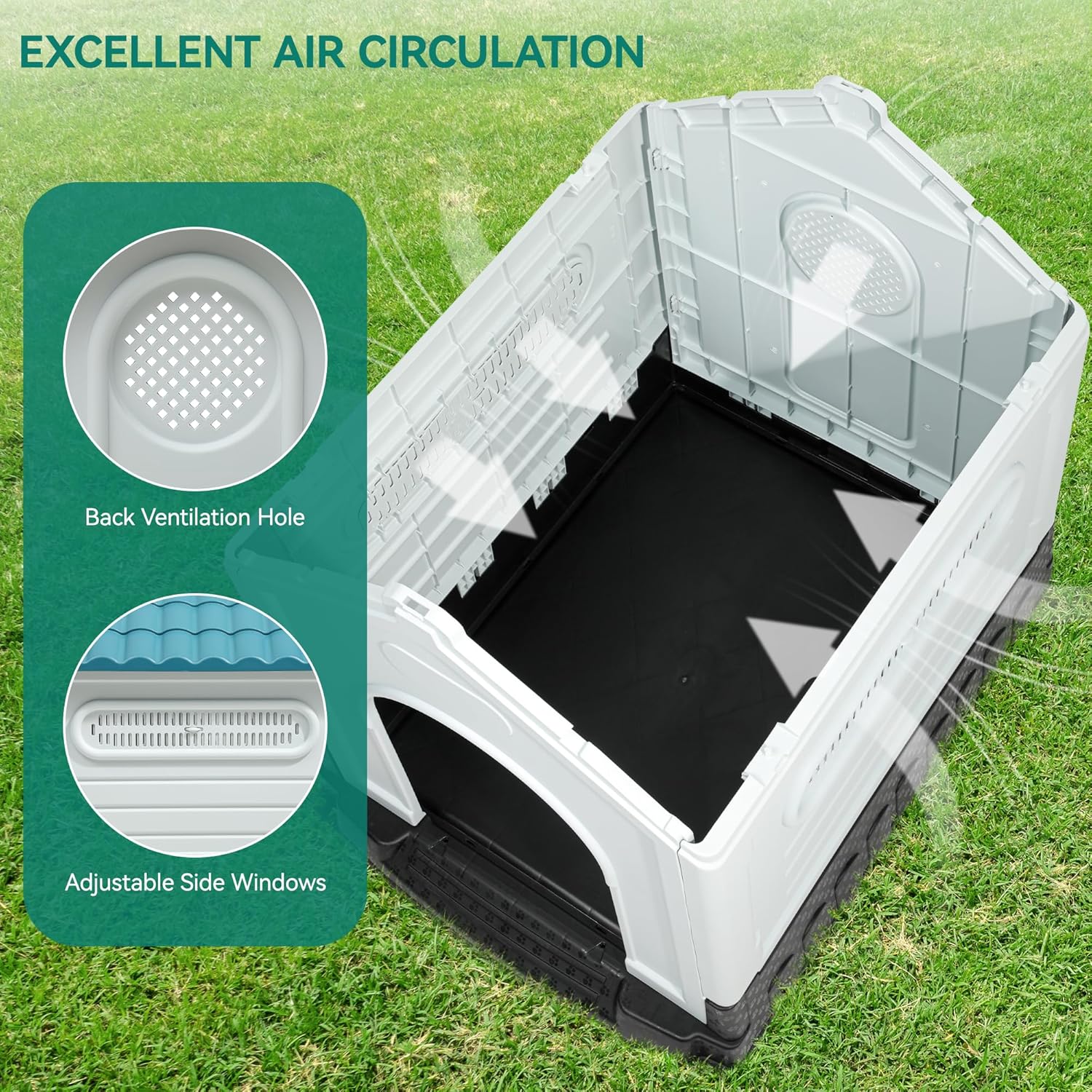 Indoor Outdoor Dog Kennel Dog house - Image 5