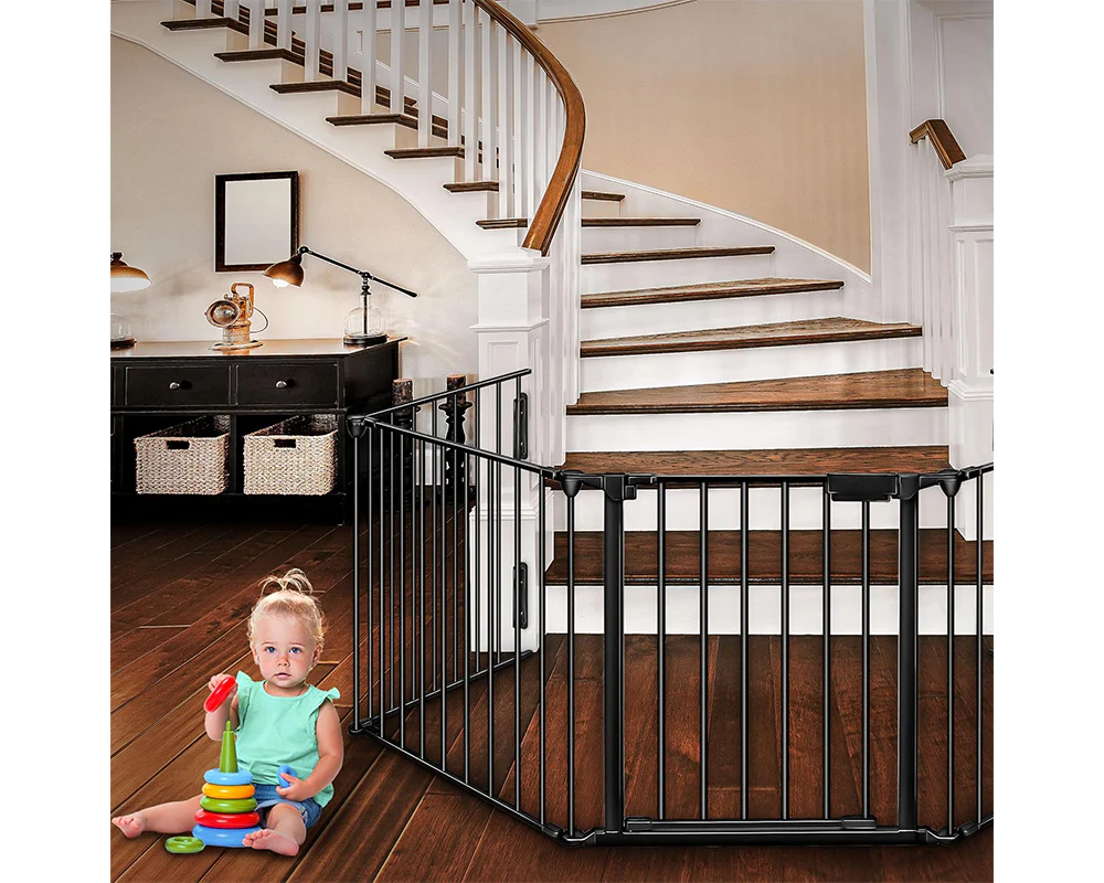 Pet Isolation Door Fireplace Fence Safety Gate - Image 6